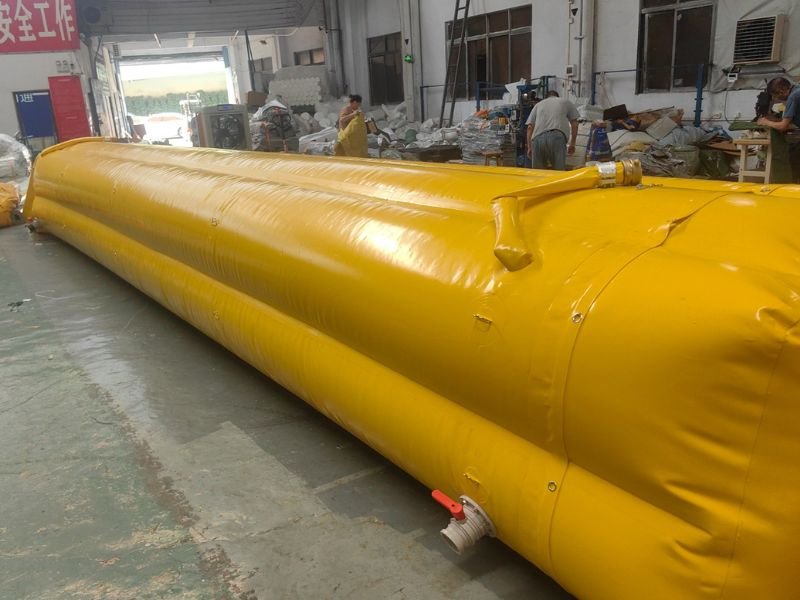 Flexible WavePlus Flood Tube wrapping around critical infrastructure